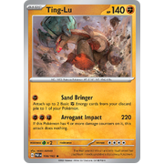 Ting-Lu 109/182 Rare Scarlet & Violet Paradox Rift Pokemon Card Reverse Holo