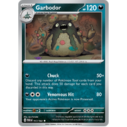 Garbodor 117/182 Uncommon Scarlet & Violet Paradox Rift Pokemon Card Reverse Holo