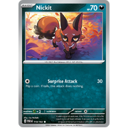 Nickit 119/182 Common Scarlet & Violet Paradox Rift Pokemon Card Reverse Holo