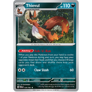 Thievul 120/182 Rare Scarlet & Violet Paradox Rift Pokemon Card Reverse Holo