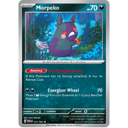 Morpeko 121/182 Rare Scarlet & Violet Paradox Rift Pokemon Card