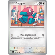 Porygon 142/182 Common Scarlet & Violet Paradox Rift Pokemon Card Reverse Holo