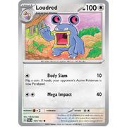 Loudred 149/182 Common Scarlet & Violet Paradox Rift Pokemon Card Reverse Holo