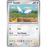 Swablu 152/182 Common Scarlet & Violet Paradox Rift Pokemon Card Reverse Holo