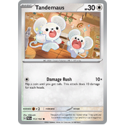 Tandemaus 153/182 Common Scarlet & Violet Paradox Rift Pokemon Card Reverse Holo