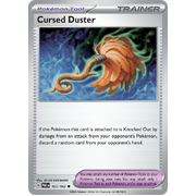 Cursed Duster 161/182 Uncommon Scarlet & Violet Paradox Rift Pokemon Card Reverse Holo