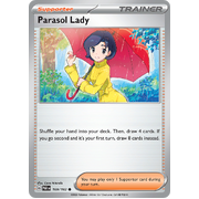 Parasol Lady 169/182 Uncommon Scarlet & Violet Paradox Rift Pokemon Card Reverse Holo