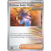 Professor Sadas Vitality 170/182 Uncommon Scarlet & Violet Paradox Rift Pokemon Card Reverse Holo