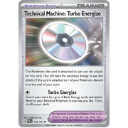 Technical Machine: Turbo Energize 179/182 Uncommon Scarlet & Violet Paradox Rift Pokemon Card Reverse Holo