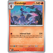 CeruledgeÊ 020/094 Uncommon Mega Evolutions Phantasmal Flames (ME02) Near Mint Pokemon Card