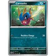CarvanhaÊ 060/094 Common Mega Evolutions Phantasmal Flames (ME02) Near Mint Pokemon Card