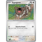 ZigzagoonÊ 081/094 Common Mega Evolutions Phantasmal Flames (ME02) Near Mint Pokemon Card