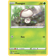 Reverse Holo Foongus 011/195 Common Silver Tempest Pokemon Card Single