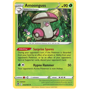 Reverse Holo Amoonguss 012/195 Rare Silver Tempest Pokemon Card Single