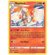 Rapidash 022/195 Holo Rare Silver Tempest Pokemon Card Single