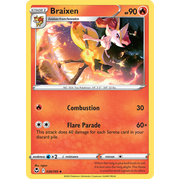 Braixen 026/195 Uncommon Silver Tempest Pokemon Card Single