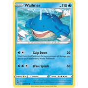Wailmer 037/195 Common Silver Tempest Pokemon Card Single