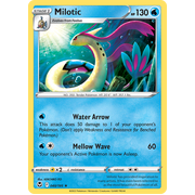 Reverse Holo Milotic 040/195 Rare Silver Tempest Pokemon Card Single