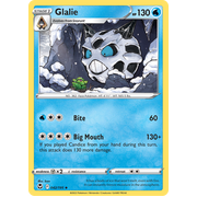Reverse Holo Glalie 042/195 Uncommon Silver Tempest Pokemon Card Single