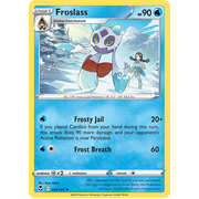 Froslass 043/195 Rare Silver Tempest Pokemon Card Single