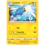 Reverse Holo Lanturn 052/195 Uncommon Silver Tempest Pokemon Card Single