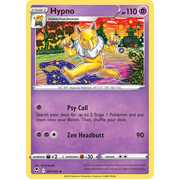 Reverse Holo Hypno 061/195 Uncommon Silver Tempest Pokemon Card Single