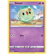 Reverse Holo Solosis 076/195 Common Silver Tempest Pokemon Card Single