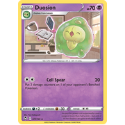 Reverse Holo Duosion 077/195 Uncommon Silver Tempest Pokemon Card Single