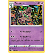 Reverse Holo Beheeyem 080/195 Uncommon Silver Tempest Pokemon Card Single