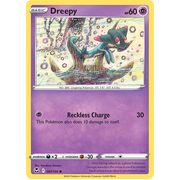 Reverse Holo Dreepy 087/195 Common Silver Tempest Pokemon Card Single