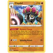 Reverse Holo Claydol 094/195 Uncommon Silver Tempest Pokemon Card Single
