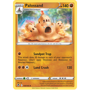 Reverse Holo Palossand 100/195 Uncommon Silver Tempest Pokemon Card Single