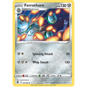 Reverse Holo Ferrothorn 122/195 Uncommon Silver Tempest Pokemon Card Single