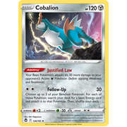 Reverse Holo Cobalion 126/195 Rare Silver Tempest Pokemon Card Single
