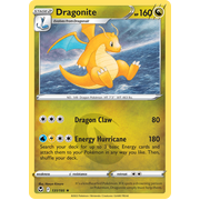 Reverse Holo Dragonite 131/195 Holo Rare Silver Tempest Pokemon Card Single