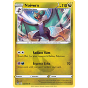 Reverse Holo Noivern 133/195 Rare Silver Tempest Pokemon Card Single