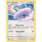 Reverse Holo Altaria 143/195 Uncommon Silver Tempest Pokemon Card Single