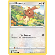 Reverse Holo Buneary 144/195 Common Silver Tempest Pokemon Card Single