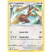 Reverse Holo Lopunny 145/195 Uncommon Silver Tempest Pokemon Card Single