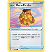 Reverse Holo Leafy Camo Poncho 160/195 Uncommon Silver Tempest Pokemon Card Single