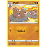 Rev Holo Dugtrio (93/202) Sword & Shield
