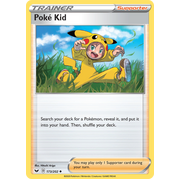 Rev Holo Poke Kid (173/202) Sword & Shield