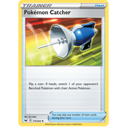 Rev Holo Pokemon Catcher (175/202) Sword & Shield