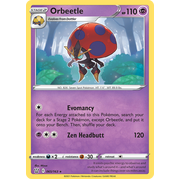 Orbeetle 65/163 Holo Rare Reverse Holo Battle Styles