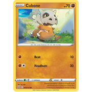 Cubone 69/163 Common Reverse Holo Battle Styles