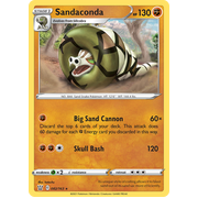 Sandaconda 82/163 Holo Rare Reverse Holo Battle Styles