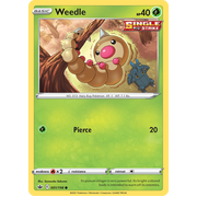 Weedle 001/198 Common Chilling Reign Reverse Holo