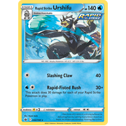 Rapid Strike Urshifu 044/198 Holo Rare Chilling Reign Reverse Holo