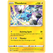 Thundurus 052/198 Holo Rare Chilling Reign Singles
