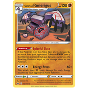Galarian Runerigus 083/198 Holo Rare Chilling Reign Reverse Holo